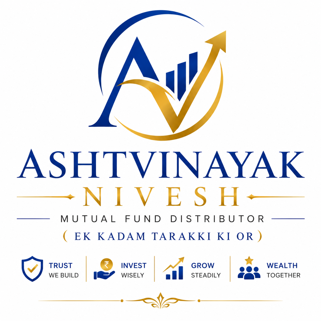 ASHTVINAYAK NIVESH Logo